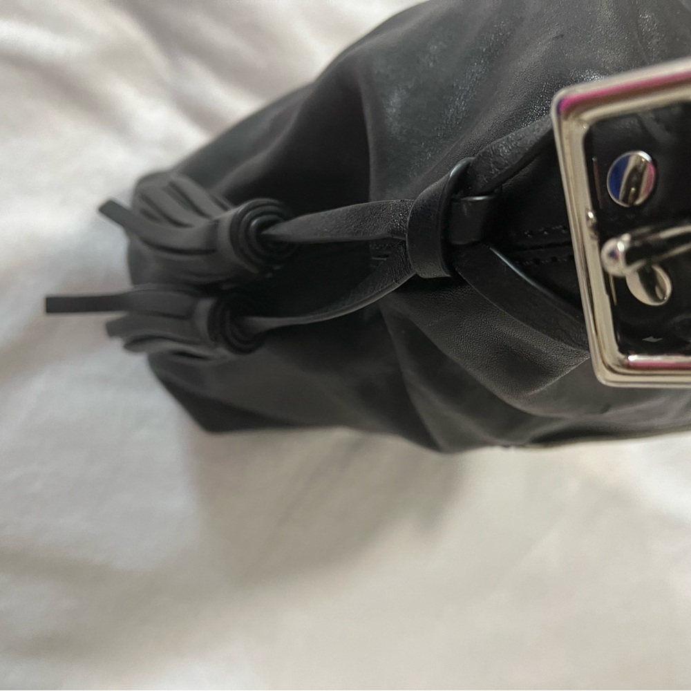 Black Hobo Leather Bag Coach - Picture 5 of 6